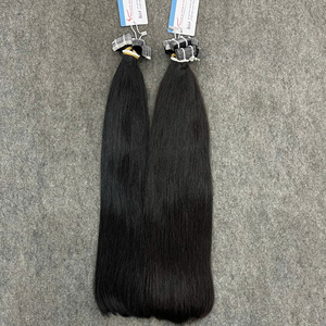 ต่อผมแบบเทปอินสีดำธรรมชาติขายดีอันดับต้นๆ – ผมแท้คุณภาพพรีเมียม ไม่หลุดร่วง - Product Image 5
