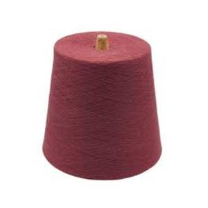 Fil à tricoter 100% coton cardé teint, 100% naturel et pur, recyclable, 6s 30s, écologique, antibactérien, prix abordable - Product Image 4