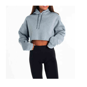 Sudadera con Capucha para Mujer de Alta Calidad, 100% Algodón, Secado Rápido, Transpirable y Ligera, con Hombros Caídos - Product Image 5