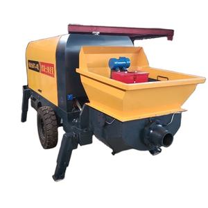 Bomba mezcladora de hormigón sobre orugas con control remoto de alta seguridad para trabajos subterráneos - Product Image 6