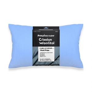 Cojín de Microfibra Suave Premium de 17x27 Pulgadas, Relleno de Espuma Viscoelástica, Tela Personalizable para Uso en el Hogar o Hotel - Product Image 2
