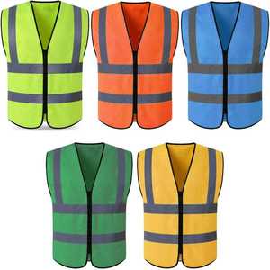 เสื้อกั๊กนิรภัยแบบสะท้อนแสงกันน้ำของ Ansi Class 1สำหรับผู้ชายพร้อมโลโก้และสีที่กำหนดเอง-อุตสาหกรรมพาเรียม - Product Image 6