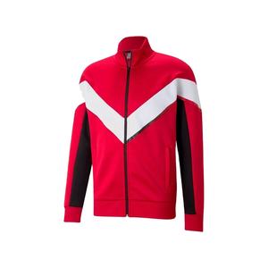 Chaqueta cortavientos ligera de poliéster tricot personalizada al por mayor, económica, para hombre, para entrenamiento y calentamiento, ropa de gimnasio. - Product Image 1