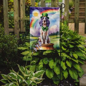 Bandera de jardín del día de San Patricio para Setter inglés, buzón Multicolor, cartel decorativo para patio, Patio, arte, camas de flores, tamaño pequeño - Product Image 2