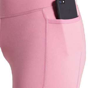 Leggings Capri pour femmes, coupe ajustée, taille haute, vêtements de sport, spandex/nylon, extensible dans quatre directions, pour la gym, le fitness et le yoga - Product Image 5