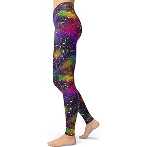Leggings Deportivos de Cintura Alta para Mujer, Pantalones de Yoga Sin Costuras, Elásticos en Cuatro Direcciones, Transpirables, para Gimnasio, Entrenamiento, Running y Deportes - Product Image 3