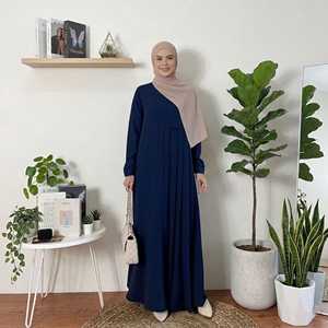 Khimar Niqab Noir, Écharpe Longue, Voile Intégral, Masque Une Pièce, Couvre-Visage en Soie pour Femmes Musulmanes, Niqab Hijab - Product Image 5