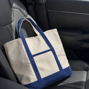 Sac fourre-tout en toile de coton extra épais 800 GSM avec fermeture éclair - Product Image 5