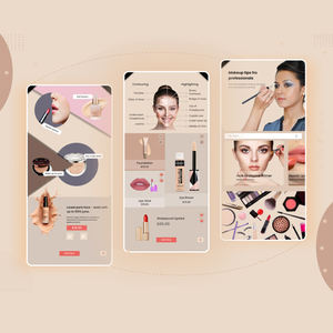 Services d'application mobile de premier plan d'Iniz Solutions pour les produits de beauté directement des meilleurs producteurs indiens, version Internet disponible - Product Image 3