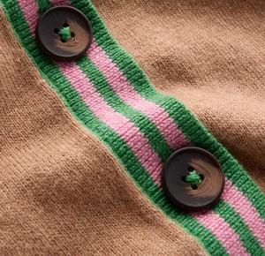 Ajoutez vos pulls personnalisés de haute qualité à col en V pour les logos des sororités, fraternités, écoles, collèges, universités, cardigans tricotés - Product Image 3