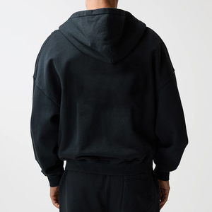 Conjunto de Chándal Personalizado con Cremallera para Hombre, Chaqueta de Algodón y Forro Polar con Pantalones Jogger, Chándal Oversize de 2 Piezas para Hombre - Product Image 5