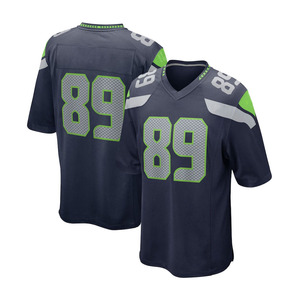 Maillot de football américain personnalisé avec impression par sublimation, unisexe, haute qualité, nouveau design. - Product Image 1