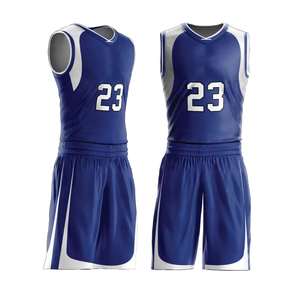 Maillots de basket-ball pour hommes personnalisés, respirants, à séchage rapide, réversibles, ensemble d'uniformes de basket-ball personnalisés - Product Image 1
