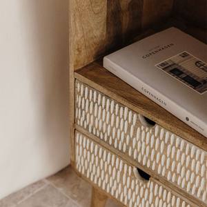 Mesita de noche Vandana Arion Sierra de madera de mango - Product Image 2