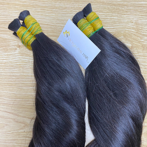 Meilleure qualité 100% extensions de cheveux vietnamiennes brutes donneur unique style de vague de corps en vrac couleur personnalisée toutes les couleurs adaptées - Product Image 4