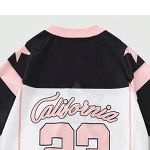 เสื้อฟุตบอลอเมริกันแคลิฟอร์เนีย 23 คอวี แขนสั้น สำหรับทุกเพศ ระบายอากาศได้ดี ผลิตจากโพลีเอสเตอร์ ชุดกีฬา - Product Image 3