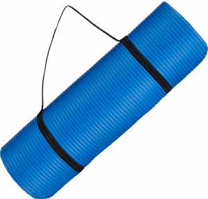 Tapete de Yoga NBR de 10 mm Antideslizante, Tapete de Ejercicio y Fitness, Tapete de Espuma de Alta Densidad Absorbente de Impactos para Yoga, Pilates, Gimnasio, Entrenamiento en Casa - Product Image 3