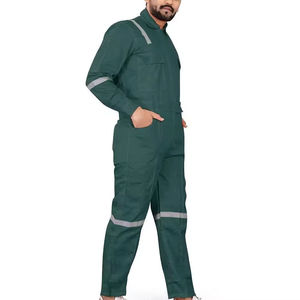 Traje de Trabajo de Alta Visibilidad, Transpirable, Impermeable, con Logotipo Personalizado, de Algodón, Estilo Moderno, Fabricado en Pakistán - Product Image 4