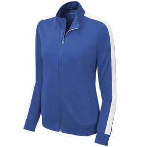High Quality Women's Slim Winter Bomber <b>Jacket</b> Long Sleeve Tricot Casual Sport Style Breathable Printed Fabric Autumn Stand - Product Image 5