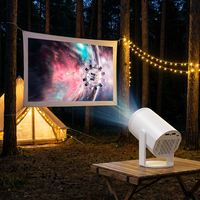 Projecteur intelligent portable 4K HY300 Android 14 WIFI BT pour cinéma extérieur et home cinéma LCD HD – Meilleures ventes