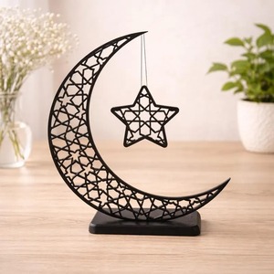 Decoración Festiva de Luna Creciente – Decoración Islámica Premium para Espacios Modernos de Ramadán - Product Image 2