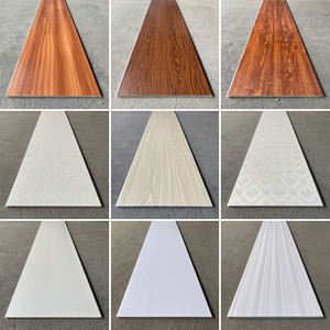 Panel de Pared Decorativo Interior para el Hogar, Moderno, Arquitectónico, de Listones Planos, Impermeable, Ignífugo, Antiestático, Insonorizante, con Acabado de Madera - Product Image 3