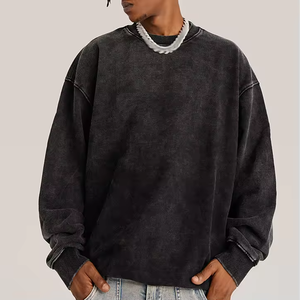 Sudadera de Punto Personalizada para Hombre, Estilo Urbano Premium, con Logotipo Personalizado, Impresión y Bordado, Ecológica, 370g, para Uso Diario - Product Image 6