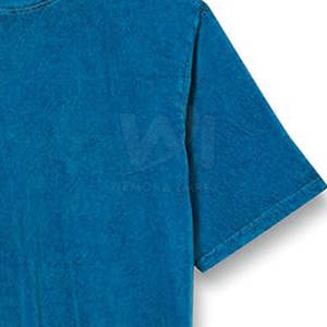 Camisetas de algodón 100% para hombre, lavadas al ácido, precio mayorista bajo, servicio OEM, personalizadas, estampadas, de corte holgado. - Product Image 4