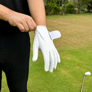 Gants de golf premium pour hommes, respirants, en cuir Cabretta, gants de golf professionnels pour l'entraînement, gants de golf personnalisés à vendre - Product Image 6