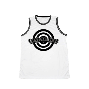 Maillot de basket sans manches en mesh respirant pour homme, idéal pour l'entraînement, la course et le fitness, personnalisable avec logo d'équipe - Product Image 1