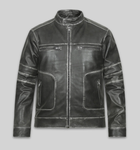 Chaqueta de Cuero Nueva Colección, Resistente al Viento, para Hombre y Mujer, Estilos Personalizados, Charlotte Burnt, Múltiples Colores, 2026 - Product Image 1