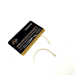 4 aiguilles à coudre incurvées en acier inoxydable de type C pour la pose de mèches, outils d'extension capillaire à usage commercial, couleur beige - Product Image 3