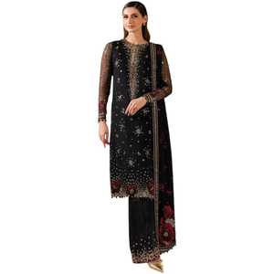 12. Tenue de mariage traditionnelle pour femmes, robes de soirée, robes de cérémonie, broderies détaillées, mode pakistanaise, coupe sur mesure - Product Image 1