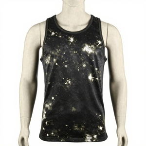 Custom Women Tank <b>Top</b> Shirt Wholesale Fishnet Mesh Sleeveless See Through <b>Y2K</b> Club Party <b>Crop</b> <b>Top</b> Fashion Embroidered Bulk Order - Product Image 2