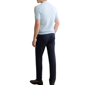 Camiseta de Cuello en V de Punto 100% Algodón de Primera Calidad para Hombre, Ecológica, Suave, Transpirable, Informal, Cómoda, Ligera, 220 Gramos - Product Image 4