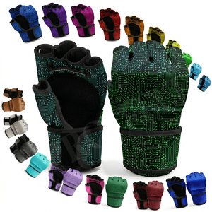 Guantes de Boxeo Profesionales para Entrenamiento, Deportes al Aire Libre, Diseño Personalizado, Guantes de Kickboxing Impresos - Product Image 1