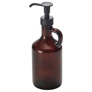 Dispensador de Jabón Cuadrado de Vidrio Borosilicato para Decoración del Hogar - Ámbar Venta al por Mayor - Aqudus Saleem - Product Image 1