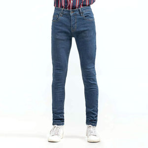 Jeans en toile pour homme, qualité supérieure, coupe slim, tissu durable, usage longue durée, streetwear, usage quotidien - Product Image 1