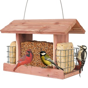 Casa para Pájaros Hecha a Mano con Madera de Cedro - Venta al por Mayor de Casitas para Pájaros de Madera - Product Image 3