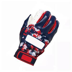 Gants de frappeur de baseball personnalisés en cuir souple pour gauchers, durables, respirants, avec paume rembourrée antidérapante et sangle réglable pour adultes - Product Image 6