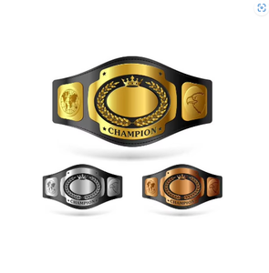 Professional Custom MMA Wrestling Boxing Martial Arts Championship <b>Belts</b> Heavy Duty Durable Breathable Leather - Product Image 4