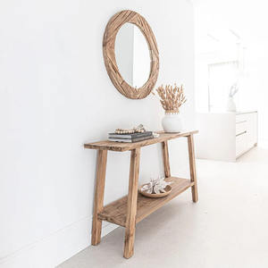 โต๊ะคอนโซลไม้สัก Java Furni Craft รุ่น Consul 002  งานฝีมือ  ตกแต่งสไตล์ธรรมชาติ  ปรับแต่งขนาด/สีได้ สำหรับใช้ภายในอาคาร - Product Image 4