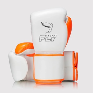 Guantes de Boxeo Premium Fly Superloop Pro X2, Guantes de Entrenamiento y Sparring de Cuero Vacuno Genuino con Soporte de Muñeca con Cierre de Gancho y Bucle - Product Image 3