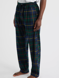 <b>Winter</b> Warm Plaid Pant <b>Men</b> Breathable Sleep Bottoms Thermal Pant Home Cozy <b>Trousers</b> <b>Men's</b> Cotton Flannel Pajama Pants - Product Image 2