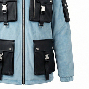 <b>Mens</b> Outdoor Expedition <b>Soft</b> <b>Shell</b> Windproof Printed Waterproof Breathable Hunting Parka with Hood MALUZA INDUSTRIES - Product Image 2