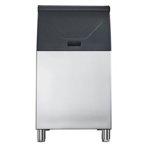 Attrezzatura di Refrigerazione per Cucine Commerciali, Macchina per il Ghiaccio in Acciaio Inox con Contenitore di Stoccaggio, Capacità 300 LBS, Design Antiscivolo Regolabile - Product Image 1