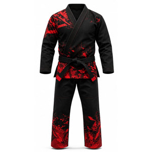Full Sleeve Jiu Jitsu Karate Uniform for Practice Reinforced Stitch Jiu Jitsu Karate Uniform Comfortable Cotton Karate Uniform - Product Image 2