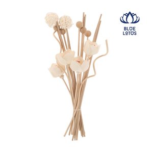 Bâtonnets en rotin naturel de haute qualité, durables, faits à la main, pour diffuseurs d'huiles parfumées et d'huiles essentielles - Product Image 1