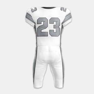 Conjunto de Uniforme de Fútbol Americano Personalizado al por Mayor, Pantalones Sublimados, Ropa Deportiva Transpirable y Resistente - Product Image 3