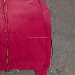 Conjunto Deportivo Unisex Desgastado Estilo Urbano, Pantalones Cortos Deportivos Lisos al por Mayor para Mujer, Conjunto Deportivo con Lavado Ácido - Product Image 4